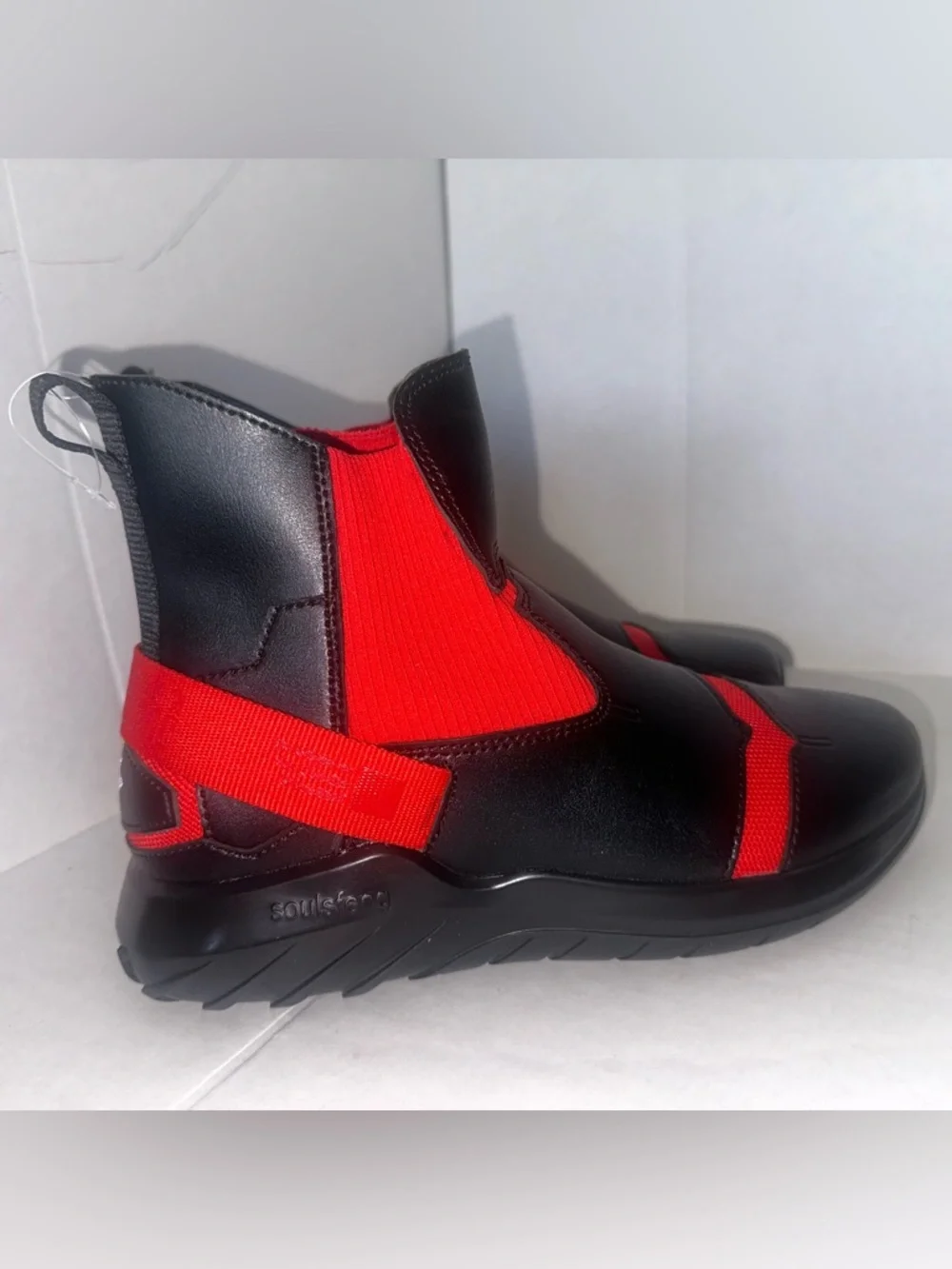 Men's Soulsfeng Fashion High Top Sneakers Reflective size 5.5-6 us